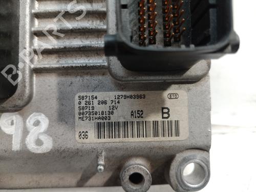 Engine control unit (ECU) ALFA ROMEO 147 (937_) 1.6 16V T.SPARK ECO (937.AXA1A, 937.BXA1A) | BP10722593M57 