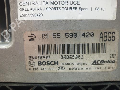 Engine control unit (ECU) OPEL ASTRA J Sports Tourer (P10) 2.0 CDTI (35) | BP7925050M57 