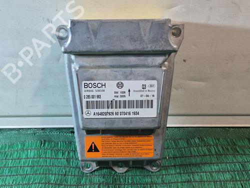 Used ECU airbags MERCEDES-BENZ M-CLASS (W164) ML 280 CDI 4-matic (164.120) (190 hp) 31707406