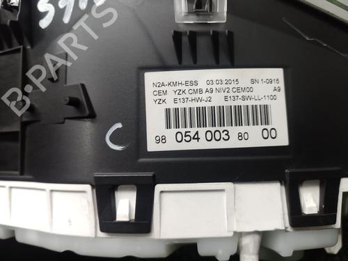 Instrument cluster PEUGEOT 208 I (CA_, CC_) 1.2 VTI 82 | BP23104708C47 