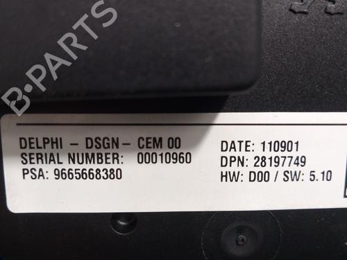 Switch PEUGEOT 508 I (8D_) 2.0 HDi | BP19276090I30 