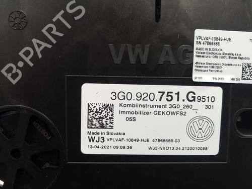 Instrument cluster VW PASSAT B8 Variant (3G5, CB5) 2.0 TDI 4motion | BP19494756C47 