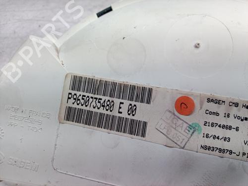 Instrument cluster CITROËN C3 I (FC_, FN_)  | BP9693342C47 