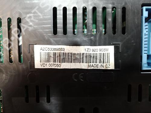Instrument cluster SKODA OCTAVIA II (1Z3) 1.6 TDI | BP18548094C47 