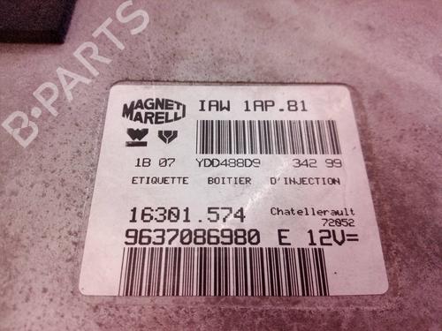 Engine control unit (ECU) PEUGEOT 206 Hatchback (2A/C)  | BP8904362M57 