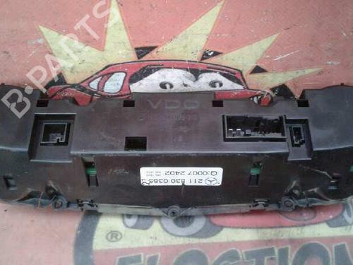 Climate control MERCEDES-BENZ E-CLASS (W211) E 270 CDI (211.016) | BP7925418I5