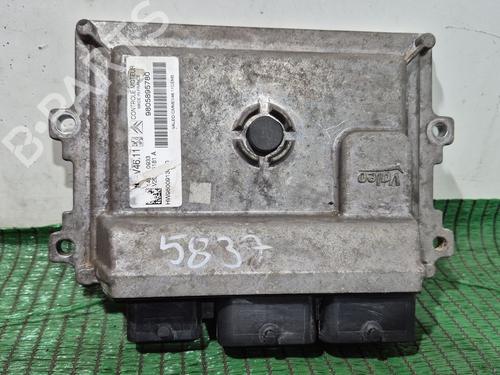 Used Engine control unit (ECU) PEUGEOT 208 I (CA_, CC_) 1.2 VTI 82 (82 hp) 27628498