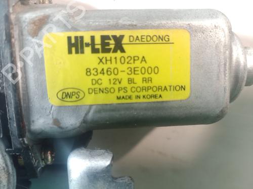 Rear right window mechanism KIA SORENTO I (JC) 2.5 CRDi 4WD | BP30754813C25