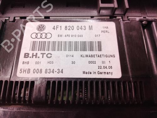 Climate control AUDI A6 C6 (4F2) 3.0 TDI quattro | BP8621210I5 
