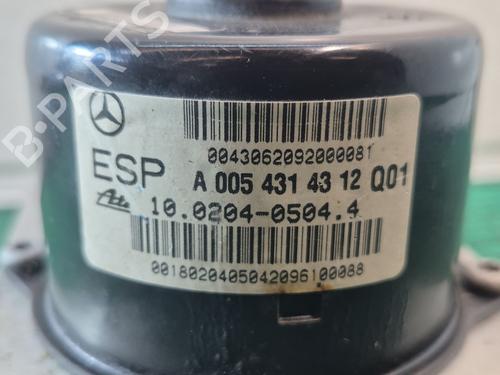ABS pump MERCEDES-BENZ SLK (R171) 200 Kompressor (171.442) | BP30931620M43 