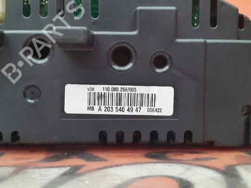 Instrument cluster MERCEDES-BENZ C-CLASS (W203) C 200 CDI (203.007) | BP7924178C47 