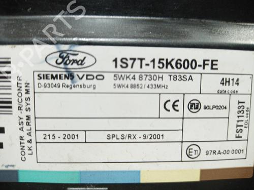 Comfort control module FORD FOCUS I (DAW, DBW)  | BP11036401M56 