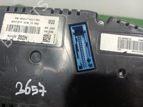 Instrument cluster SEAT IBIZA IV ST (6J8, 6P8)  | BP15543329C47 