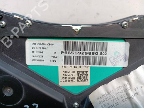 Instrument cluster PEUGEOT 307 CC (3B)  | BP16014231C47 
