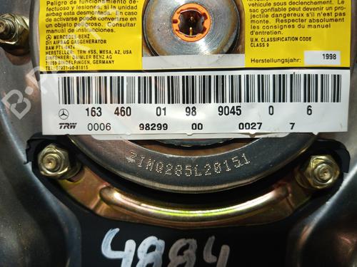 Driver airbag MERCEDES-BENZ M-CLASS (W163)  | BP12322229C9