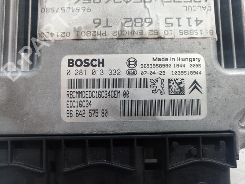 Engine control unit (ECU) PEUGEOT 307 SW (3H)  | BP10744167M57 