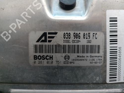Engine control unit (ECU) VW SHARAN (7M8, 7M9, 7M6) 1.9 TDI | BP7927990M57 