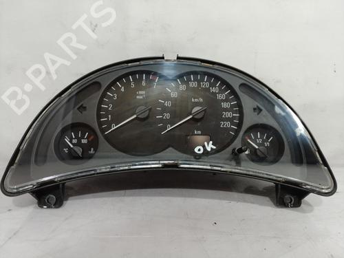 Used Instrument cluster OPEL CORSA C (X01) 1.2 (F08, F68) (75 hp) 9737376