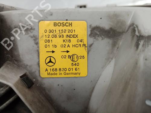 Left headlight MERCEDES-BENZ A-CLASS (W168) A 160 (168.033, 168.133) | BP7928346C28 