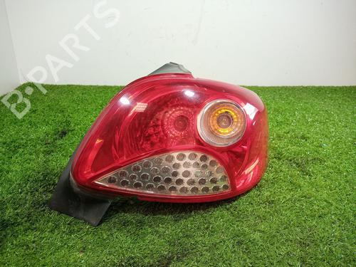 Right taillight PEUGEOT 206 Hatchback (2A/C) [1998-2012]  17143092