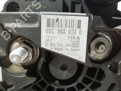 Alternator AUDI A3 Sportback (8PA) 1.6 FSI | BP11282491M7 