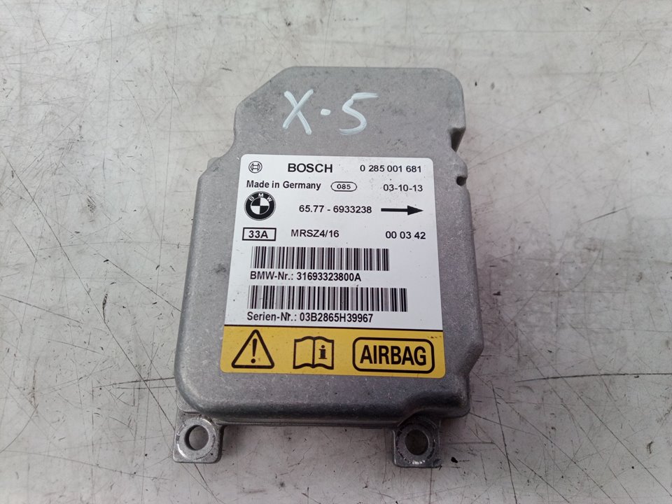 ECU airbags BMW X5 (E53) 3.0 i 10703253 BParts