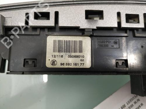 Warning switch PEUGEOT 308 I (4A_, 4C_)  | BP9808751I22 