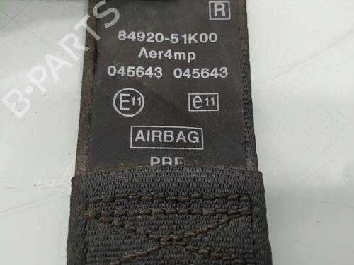 Front right seatbelt OPEL AGILA (B) (H08)  | BP12435988I25 