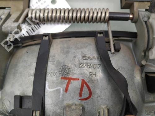 Rear right exterior door handle SAAB 9-3 (YS3F, E79, D79, D75) 1.9 TiD | BP9048906C130 
