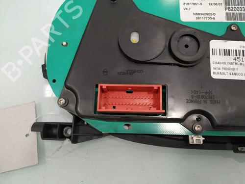Instrument cluster RENAULT KANGOO (KC0/1_) 1.5 dCi | BP13702993C47 