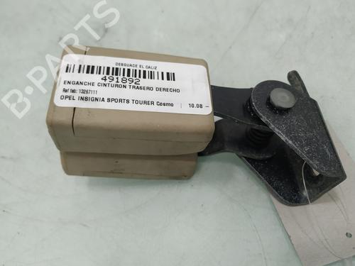 Used Seat buckle OPEL INSIGNIA A Country Tourer (G09) 2.0 CDTi (47) (131 hp) 20149595