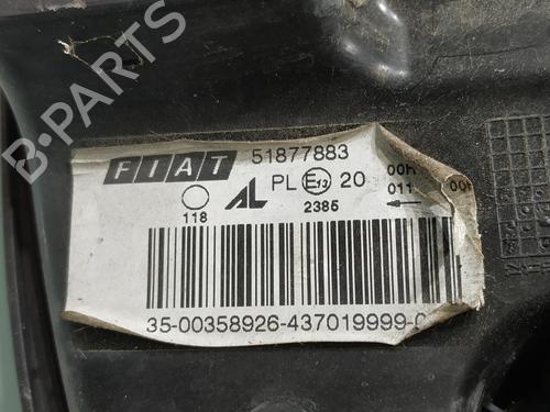 Right headlight FIAT BRAVO II (198_) 1.6 D Multijet (198AXH1B) | BP31756623C29