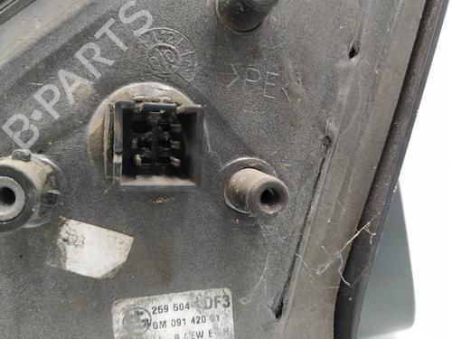 Right mirror OPEL ASTRA G Hatchback (T98) 2.0 DTI 16V (F08, F48) | BP10867186C27 