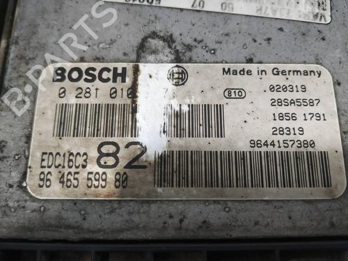 Engine control unit (ECU) PEUGEOT 206 Hatchback (2A/C) 1.4 HDi eco 70 | BP8093656M57 
