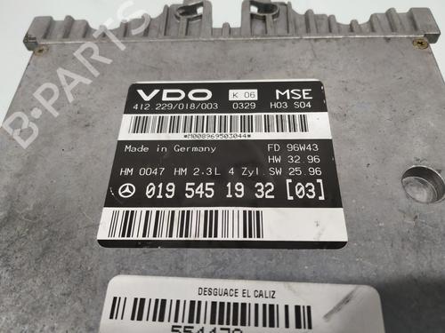 Engine control unit (ECU) MERCEDES-BENZ E-CLASS (W210) E 230 (210.037) | BP31269027M57 