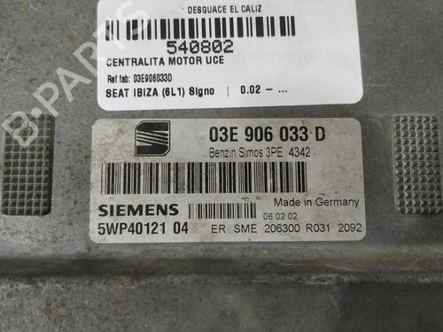 Engine control unit (ECU) SEAT IBIZA III (6L1)  | BP29159271M57 