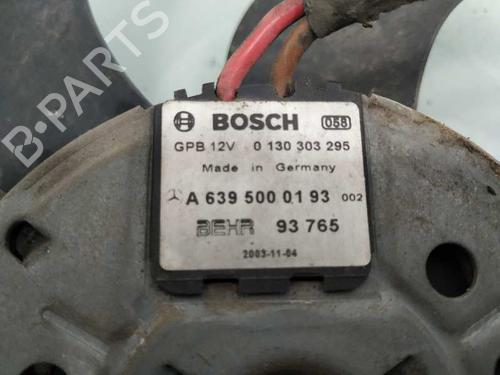 Radiator fan MERCEDES-BENZ VITO / MIXTO Van (W639) 115 CDI (639.601, 639.603, 639.605) | BP8090190M35 
