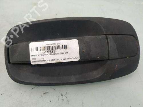 Front right exterior door handle NISSAN PRIMASTAR Van (X83) 1.9 dCi 100 | BP8098851C129 