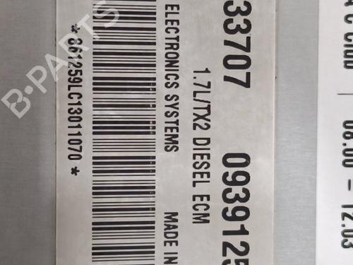Engine control unit (ECU) OPEL CORSA C (X01) | BP38310944M57 - Image 3