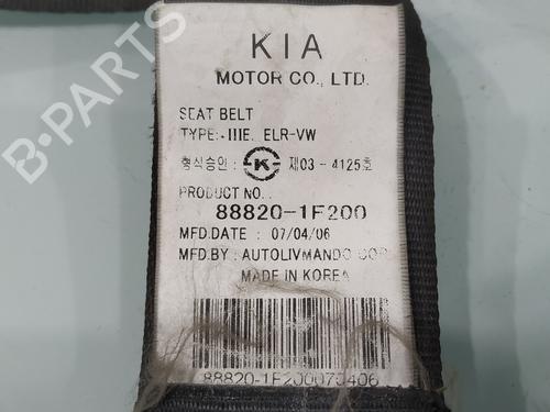 Front right seatbelt KIA SPORTAGE II (JE_, KM_) 2.0 CRDi 4WD | BP8736397I25 