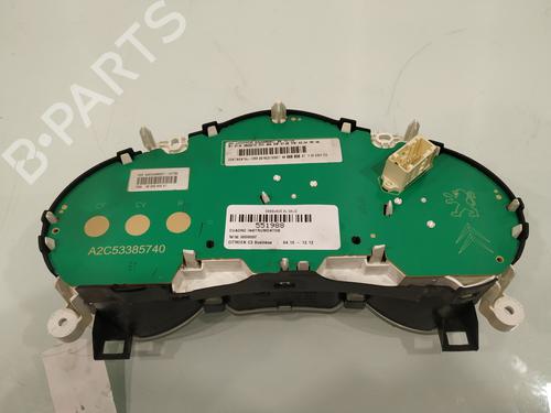 Instrument cluster CITROËN C3 II (SC_) 1.4 HDi 70 (SC8HZC, SC8HR0, SC8HP4) | BP30727293C47