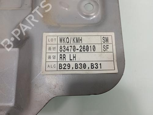 Rear left window mechanism HYUNDAI SANTA FÉ I (SM) 2.0 CRDi | BP15289872C24 