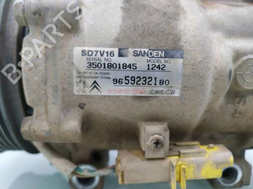 AC compressor CITROËN BERLINGO / BERLINGO FIRST Box Body/MPV (M_) 1.6 HDI 75 (MB9HW) | BP8534007M34 