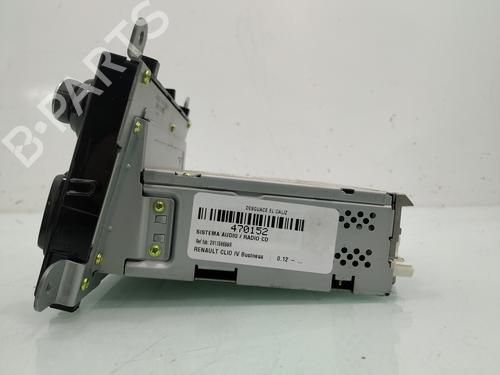 Radio RENAULT CLIO IV Grandtour (KH_) 1.5 dCi 90 (KHN3, KHN4) | BP17187489E6 