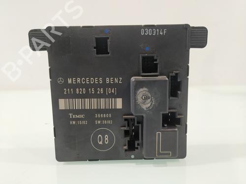 Elektronisk modul MERCEDES-BENZ E-CLASS (W211) E 270 CDI (211.016) (177 hp) 29448739