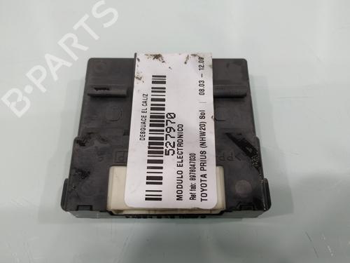 Electronic module TOYOTA PRIUS Liftback (_W2_) 1.5 Hybrid (NHW20_, NHW20R) | BP27222747M83 