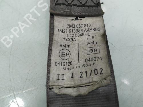 Rear right seatbelt VW SHARAN (7M8, 7M9, 7M6) 1.9 TDI | BP17139440I28 
