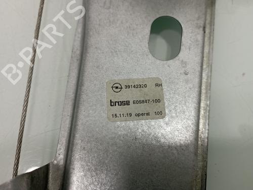 Rear right window mechanism OPEL ASTRA K (B16) 1.5 CRDI (68) | BP15385706C25 