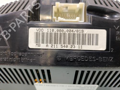 Instrument cluster MERCEDES-BENZ E-CLASS (W211) E 320 CDI (211.026) | BP36166426C47 - Image 5