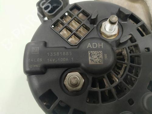 Alternator OPEL ASTRA J (P10) | BP38781437M7 - Image 6